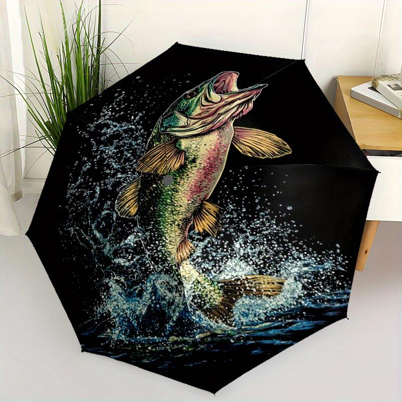 Fishing Adventure Automatic Folding Umbrella Compact Lightweight For Outdoor Adventurest29