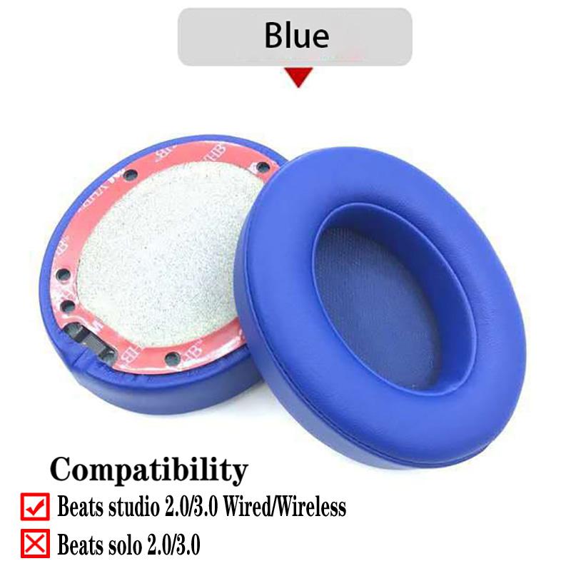 For Beats Studio Replacement Earpads Cushions Professional Customized Ear Pad Fits Studio 3 Wired/Wireless & Studio 2 Wireless