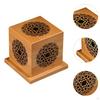 Подставка для благовоний из дерева для настольного использования с крышкой-релаксом