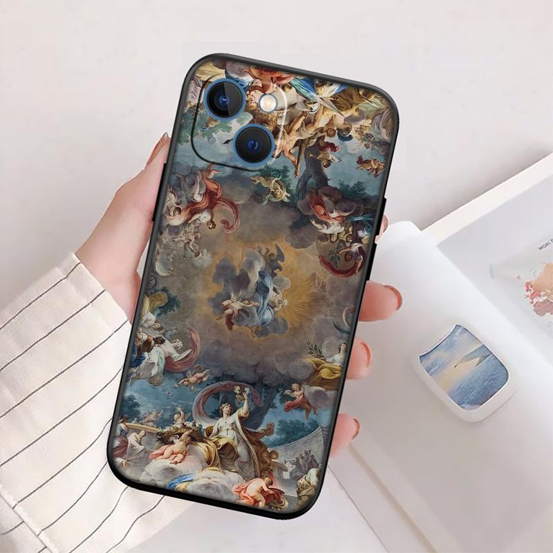 Чехол-ракушка Fresco Adam Sculpture Новый Высококлассный для телефона Redmi Note 13 14 Pro+ Plus A3 A3X 13X 13C 13R 14S 14C 14R