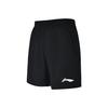 Li Ning Feather Series удобные прочные прохладные быстросохнущие шорты для соревнований спортивные шорты унисекс черные AAPU337-1