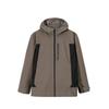 Comfortable Breathable Versatile Jacket With Zipper And Hood Men Jacket Deep-Green Basic-Black 152517602S-4