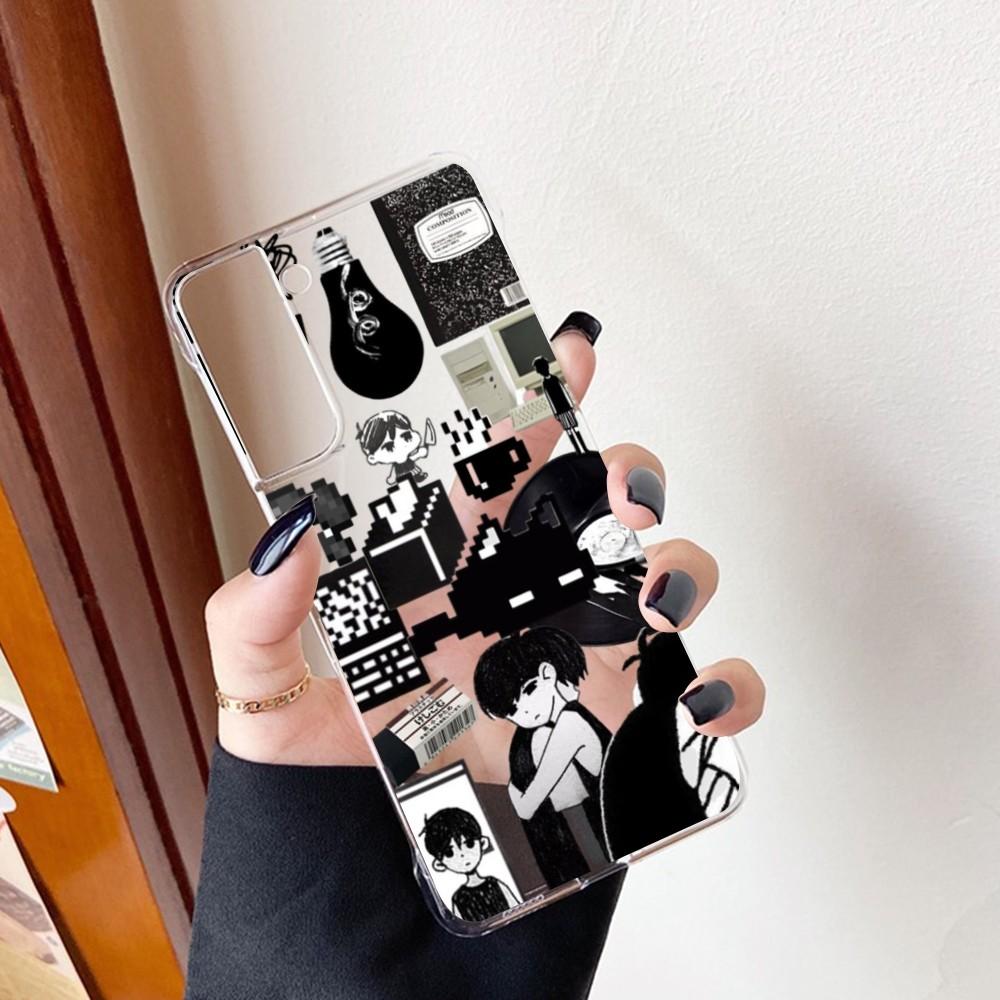 Игровой чехол для телефона Omori в стиле мультфильма для Samsung A12 21 30 31 51 52 70 71 для Redmi8 9 10 для Honor10 70 50 Прозрачный чехол