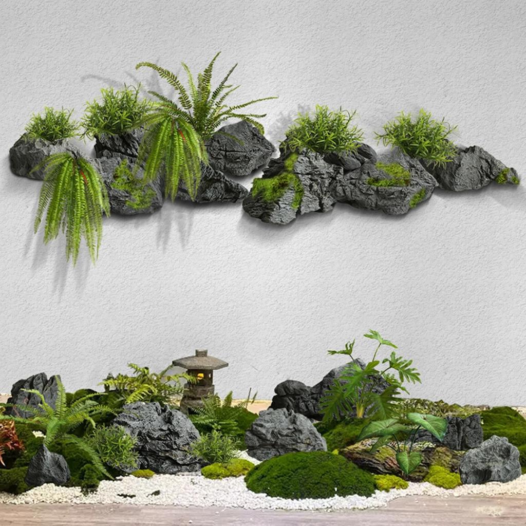 Искусственный ландшафтный камень, сценическая декорация для двора, искусственный камень, фигурка для заднего двора, декоративный пенопластовый камень, украшение