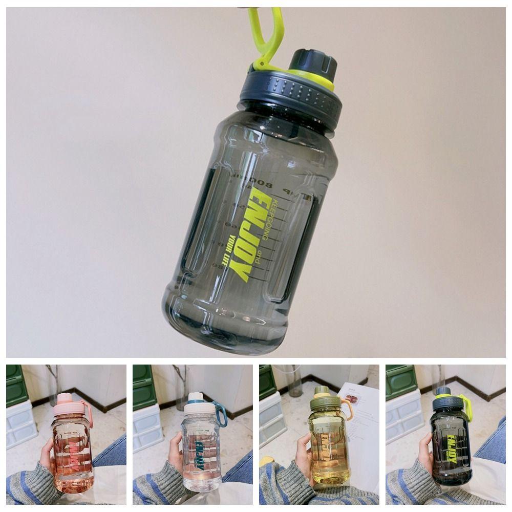 Plastic Water Bottle Large-Capacity Water Cup Cute Sport Bottle  Summer