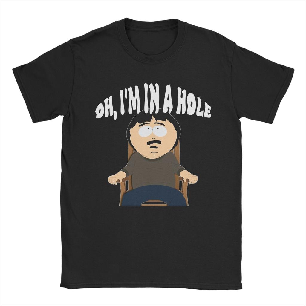Randy Marsh SouthParks Unisex T Shirt Funny Tee Shirt Short Sleeve Round Neck TShirts 100 Cotton Graphic Clothes