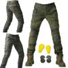 Motorcycle Pants Enduro Riding Trousers Motocross Off-Road Racing Sports Knee Protective Trousers Men Moto Motocross Pants Nylon Cotton Pants