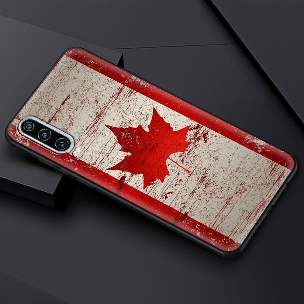Чехол для телефона Maple Canada Flag love Football для Huawei P30 Lite P50 Pro P20 P40 Lite EP Smart Z 2021 Y6 Y7 Y9 2019 Y6p Y9s