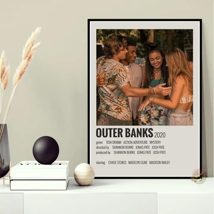 Modern Outer Banks Season 1 TV Play Poster Prints Canvas Art Wallpaper Pictures Interior Bar Paintings Home Decor Gift Frameless