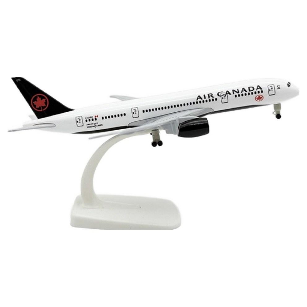 Металлическая модель самолета 20 см - Boeing 787 livery Air Canada