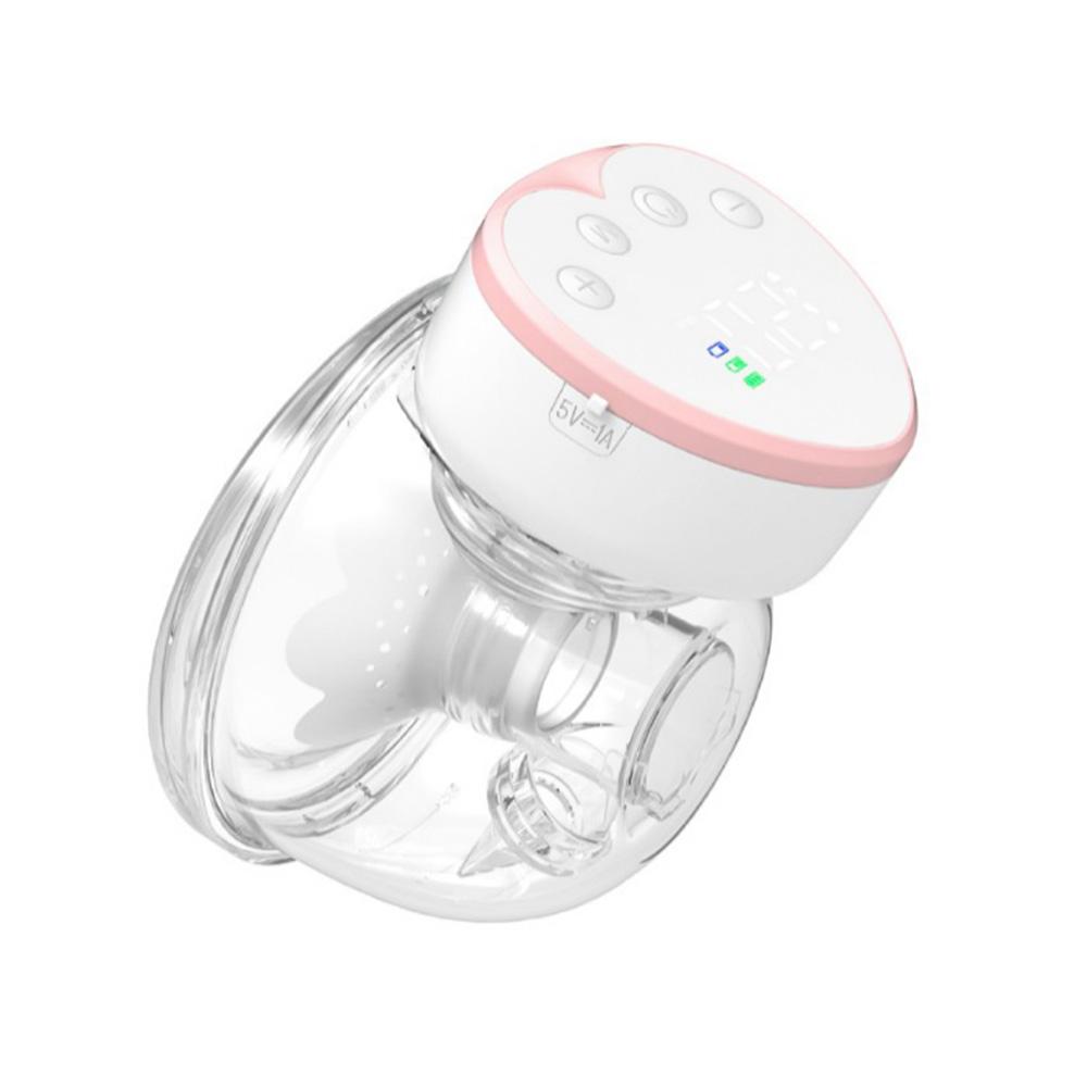Переносной молокоотсос Электрический молокоотсос без помощи рук для грудного вскармливания 4 режима 12 Низкий уровень всасывания