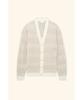 Drole De Monsieur Le Cardigan Torsades Bicolore D0Wca25201Whm