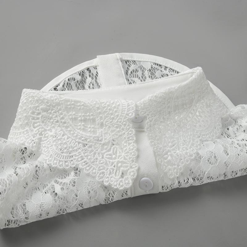 Универсальный фальшивый воротник кружевной сетчатый фальшивый воротник рубашки воротник рубашки сезонный свитер декоративный воротник