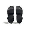 Adidas Adilette Sandal Black Grey Кроссовки унисекс Core-Black Grey-Five HP3007