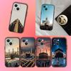 Чехол для телефона «Паломники в Мекке» Для iPhone 17,16,15,14,13,12,11,Pro,XS,Max,XR,Plus,E,SE4,Mini Черный Мягкий Чехол