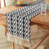 Zhishi Nordic Cotton Linen Table Runner