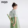 Новое платье MQD для девочек в китайском стиле, сшитое из бамбука, А-силуэта