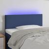 VidaXL LED Headboard Bedroom Furniture Single Bed Accessory Headboard Bed Frame Interior Blue 90x5x78/88 3121320
