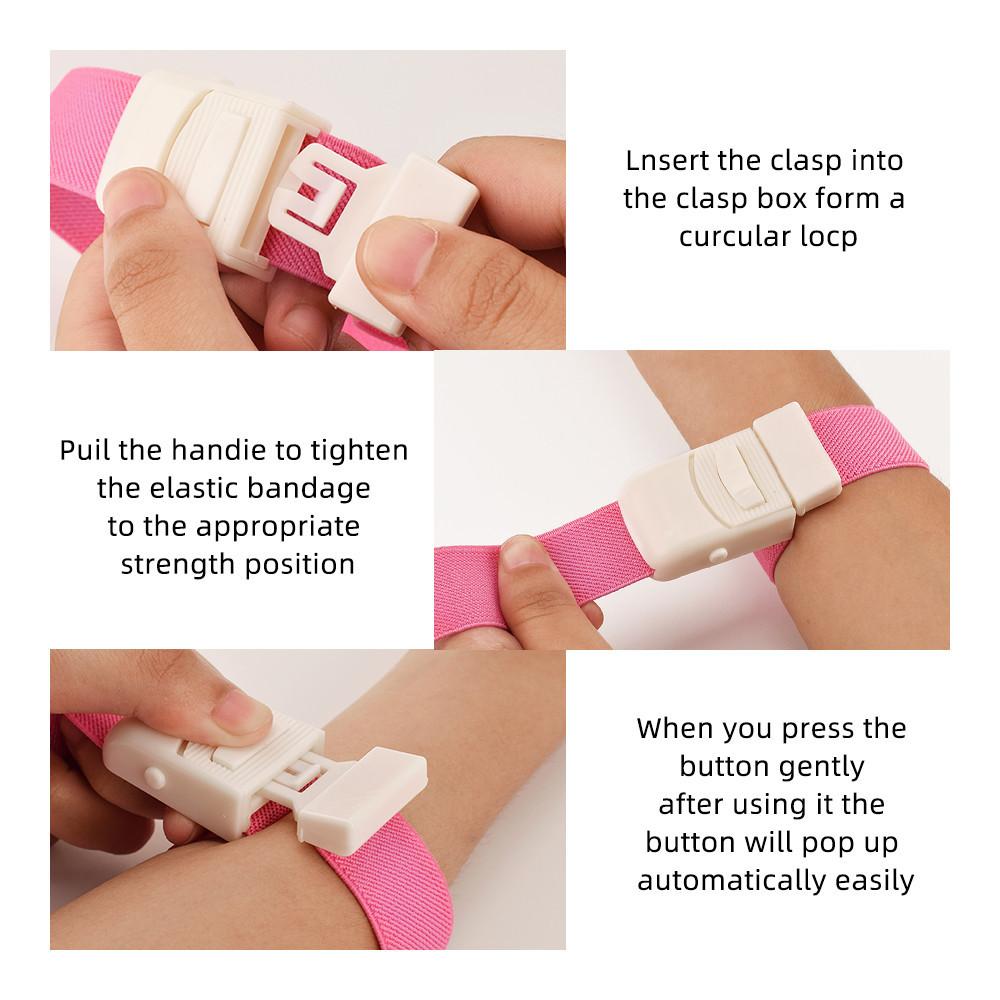 Medical Emergency Tourniquet Buckle First Aid Nurse Outdoor Portable Infusion Pressure Bandage
