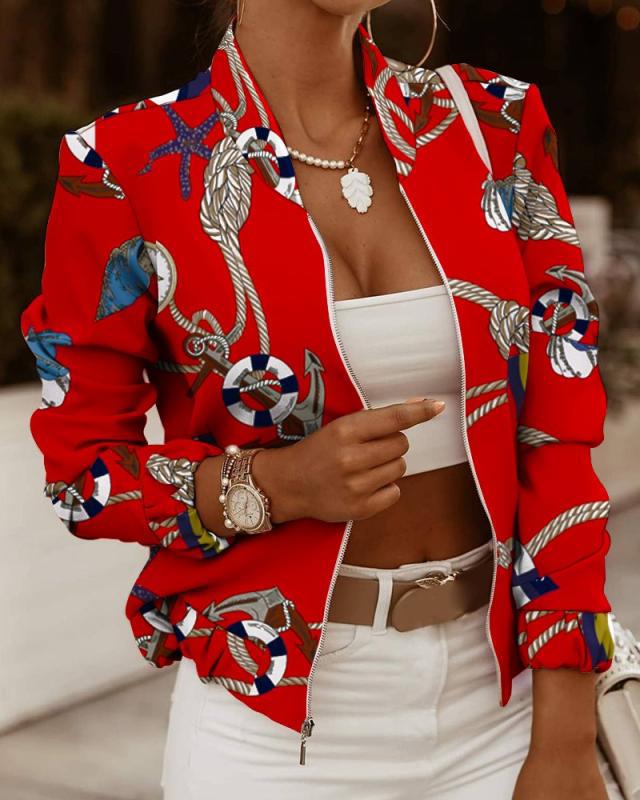 Кардиган с длинными рукавами, декорированный молнией