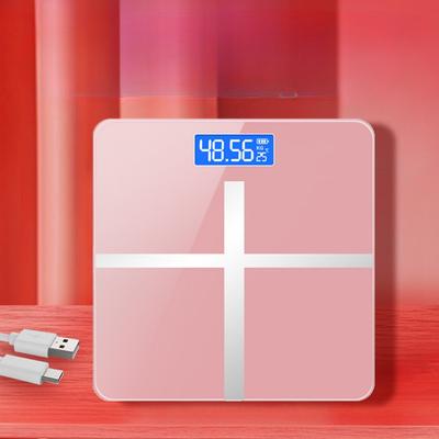 Бытовые весы Электронные весы Весы для тела USB зарядка Вес Взвешивание