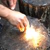Набор для разведения огня Bush Craft в кожаном чехле нет (Ударник в комплекте)
