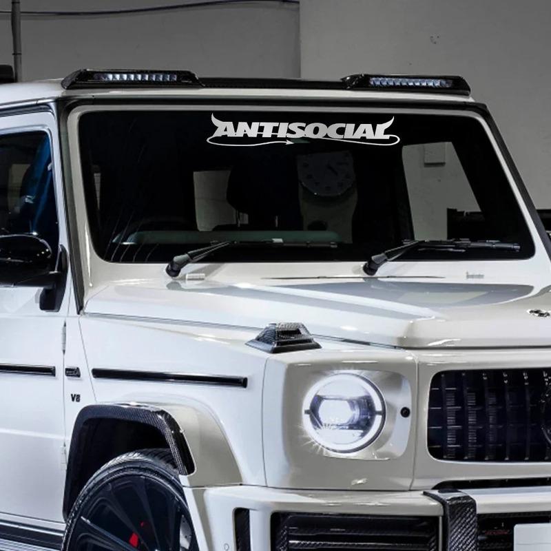 Мультяшные антисоциальные автомобильные наклейки На машину Наклейка на кузов автомобиля Наклейка на ручку двери Наклейка на ручку двери