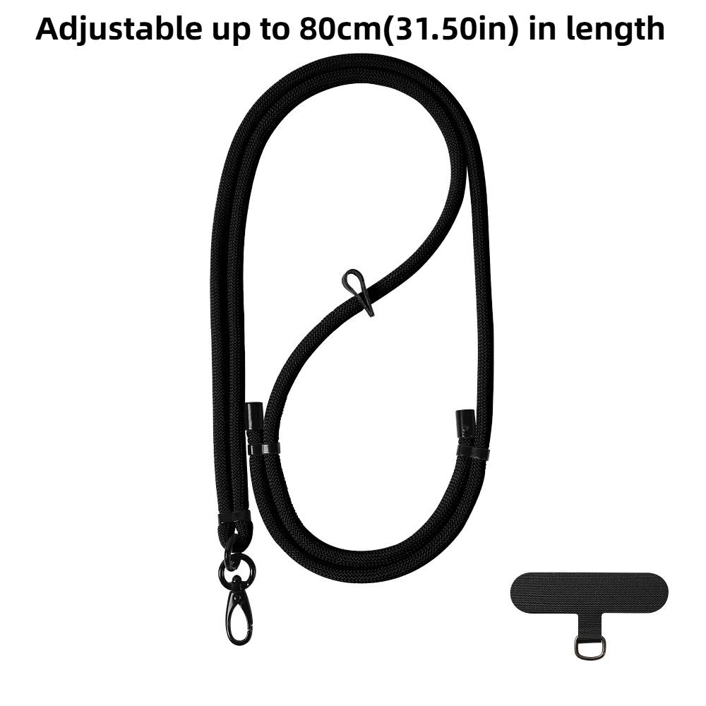 Adjustable Crossbody Phone Strap Detachable Phone Neck Straps Mobile Phone Lanyard  Lanyard Patch