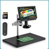 4K 10,1" HDMI 2000X HD Электронные Микроскопы Камера Увеличительное Стекло Цифровой Микроскоп Поворотный Рычаг Пайка Микроскоп для Монет
