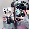 Arknights Grani Прозрачный чехол для мобильного телефона для Samsung Galaxy S25 S24 S23 S22 S21Plus FE Ultra Цветная накладка