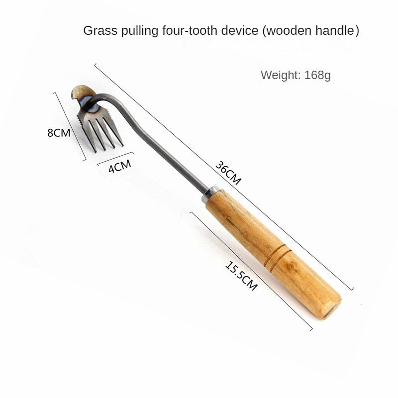Портативный садовый инструмент для прополки, крючок для выдергивания травы, артефакт для травы, прочная и надежная лопата из нержавеющей стали, инновационный уличный инструмент