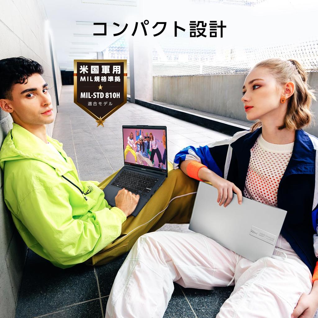 Asus Ноутбук Vivobook Go 15 E1504FA Тип AMD Ryzen 5 7520U Память 16 ГБ SSD 512 ГБ MS Office 2021 Windows 11 Время работы от аккумулятора, часов Вес 6E Смешанный черный 15,6