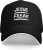 Графическая бейсболка Jesus Freak, полиэстер, повседневная, регулируемая, тракер, для унисекс взрослых