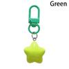 1 Pcs Cute Stars Keychain Pendant Keyring For Girls Backpack Charm Headphone Case Accessory Creative Gifts