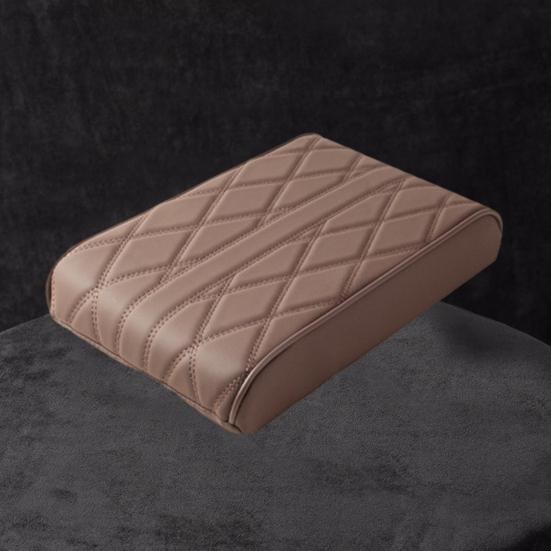 Car Armrest Box Pad Wear Resistant Scratch-proof Universal Soft Fabric Central Control Armrest Box Cover Car Accessories