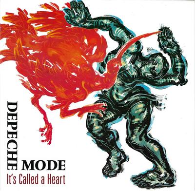 7-дюймовая пластинка DEPECHE MODE - It's Called A Heart 7BONG9 Mute 1985 UK Танцевальная и Электронная Б/У