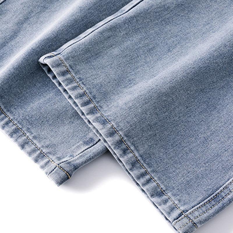 Мужские джинсы с широкими штанинами 2024 Y2K Мешковатые свободные джинсовые брюки Уличные брюки в стиле хип-хоп Винтажные джоггеры Спортивные брюки Джинсы на шнурке для мужчин Спортивные штаны