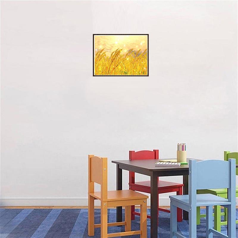 5D Алмазная картина Осенний пейзаж Дерево Полная круглая алмазная вышивка