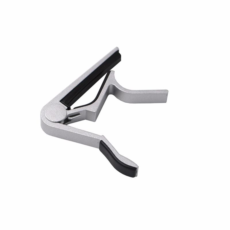 Алюминиевый каподастр для зажима струн акустической гитары и настройки тона