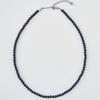BICYCLE TROPHY BT Gemstone Necklace 02 (4mm Matte Onyx)