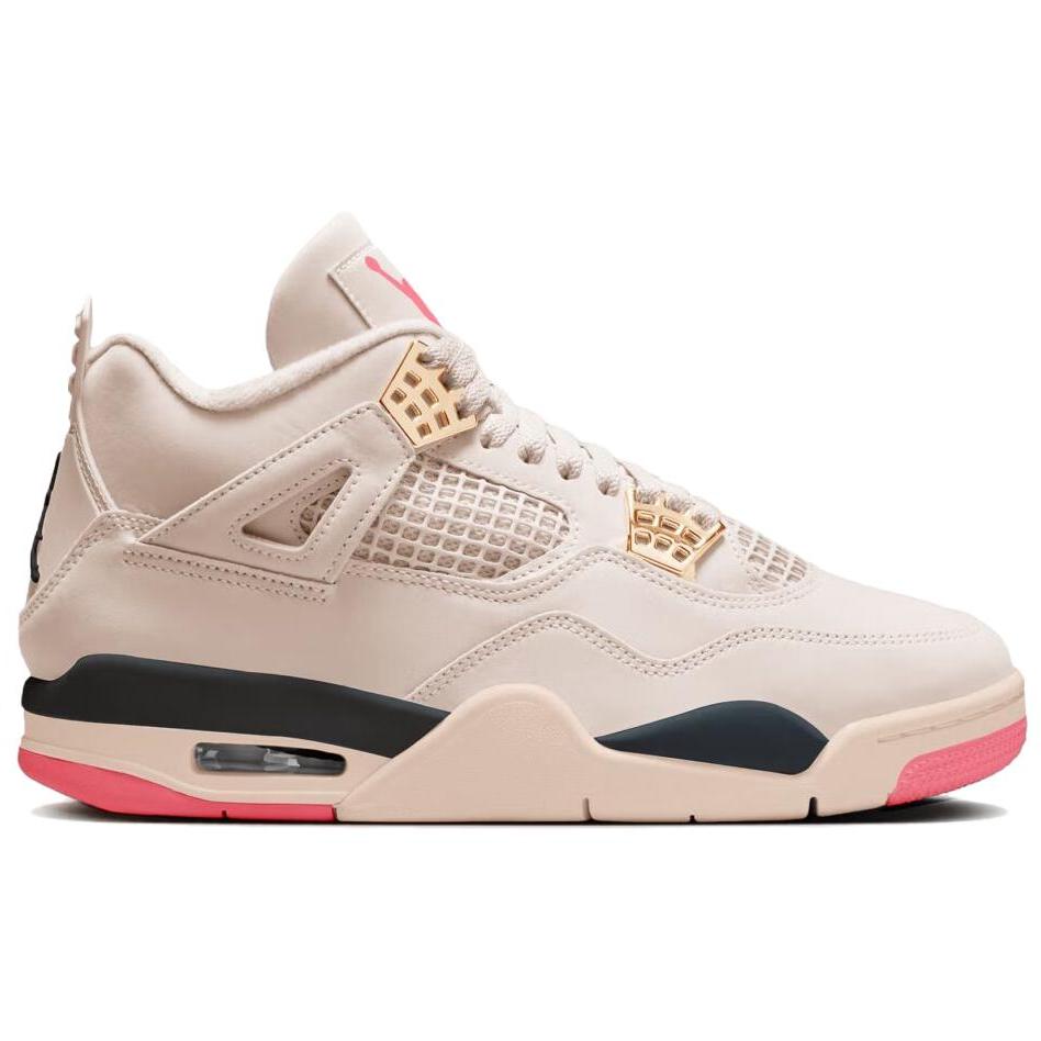 Jordan Air Jordan 4 Винтажные Баскетбольные Кроссовки Унисекс Бежевые HV0823-101