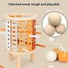 Набор деревянных музыкальных инструментов Настольная игра Красочные деревянные палочки и игральные кости Интересная интерактивная