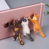 Wedding Gifts for Guests Kids Phone Holder Cute Cat Support Resin Mobile Phone Holder Bridesmaid Gift Present Party Favors