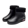 Fashion Rain Boots for Women Thicken Cover Waterproof Unisex Anti-Slip Rain Shoes Garden Kitchen Labor Shoes Car Washing Rubber Shoes