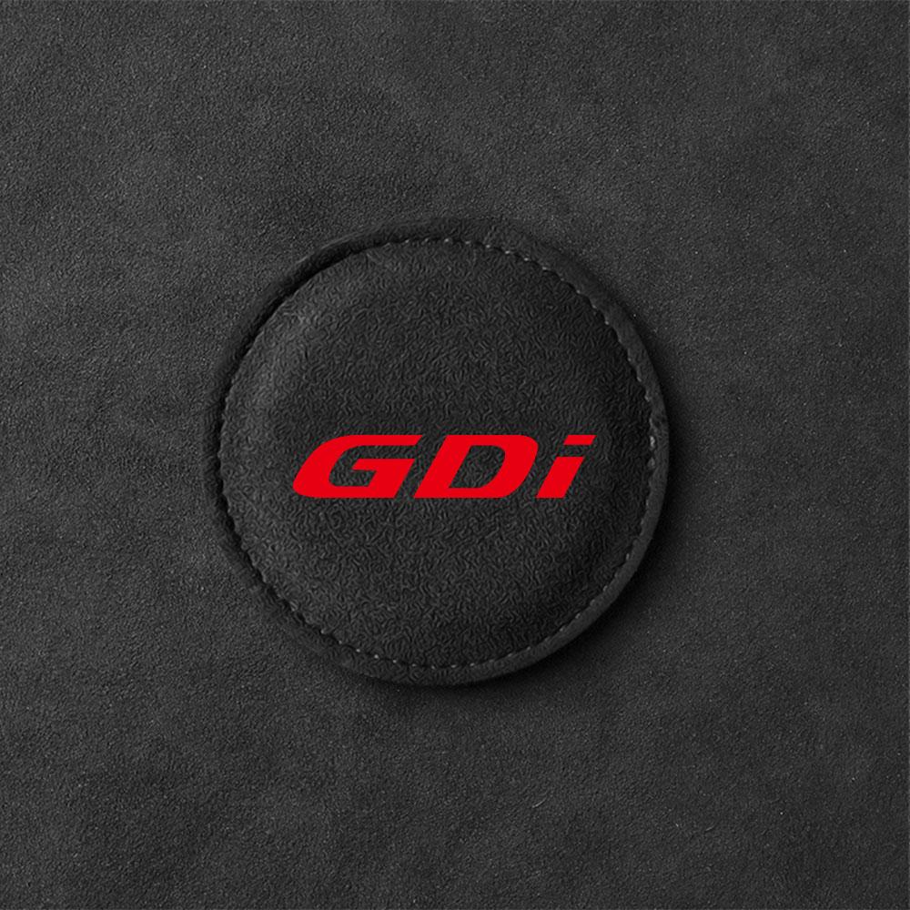 1/2Pcs Non-slip Mat Water Cup Slot Pad Car Coaster For Hyundai i20 i30 i40 Azera Sonata N Line Santafe Accent Solaris GDI Wagon HH60