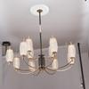 Sophisticated White PU Decorative Ceiling Medallion for Interior Design