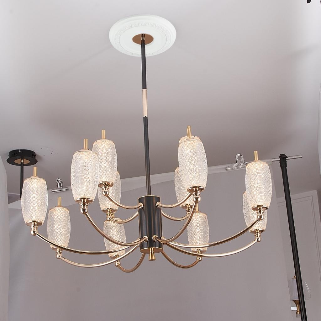 Sophisticated White PU Decorative Ceiling Medallion for Interior Design