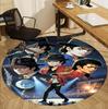 Michael Jackson Pattern Round Rug, Indoor/Outdoor Mat, for Picnic, Gameroom, Bedroom, Office, Living Room, Home Decor Carpet, Birthday Gift