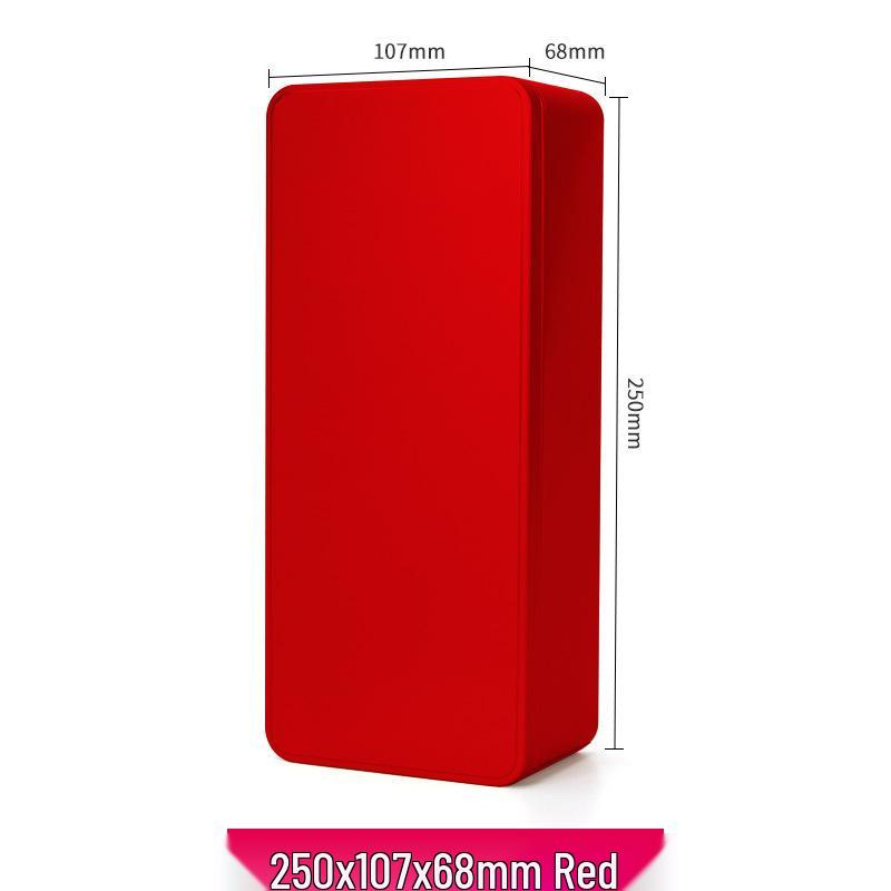 Прямоугольная жестяная коробка для хранения печенья и конфет