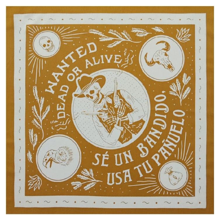 21'' Повязка на голову Рэпер Головной платок Бандана для волос Гладкие тюрбаны Узор черепа